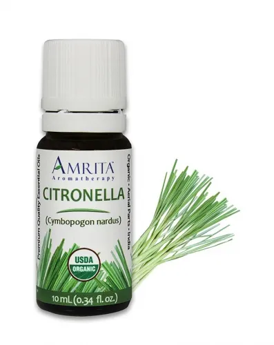 Amrita Aromatherapy - EO3311-10ml - Essential Oils - Citronella