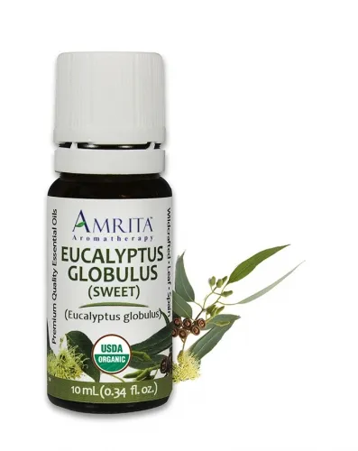 Amrita Aromatherapy - EO3421-10ml - Essential Oils - Eucalyptus Globulus, Swt.