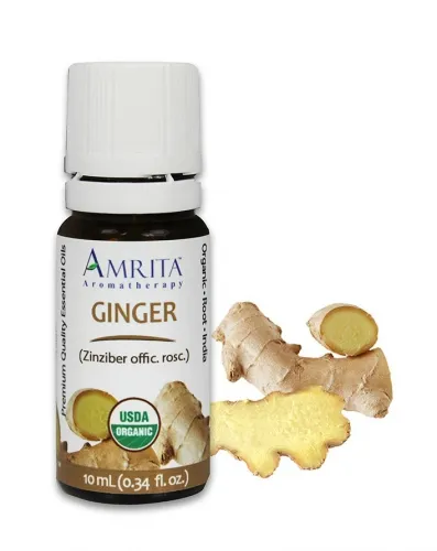 Amrita Aromatherapy - EO3610 - 10ml Essential Oils Ginger 10ml