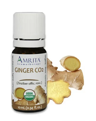 Amrita Aromatherapy - EO3611 - 10ml Essential Oils Ginger CO2 10ml