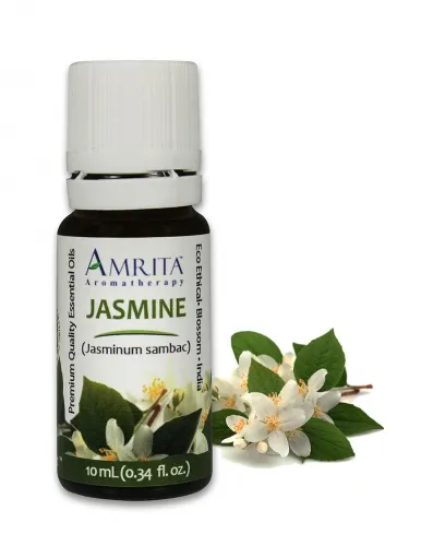 Amrita Aromatherapy - EO3931 - 10ml Essential Oils Jasmine Sambac Abs. 10ml