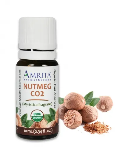 Amrita Aromatherapy - EO4361-10ml - Essential Oils - Nutmeg CO2