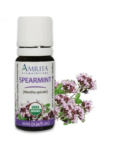 Amrita Aromatherapy - EO4890-240ml - Essential Oils - Spearmint, Fair Trade