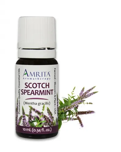 Amrita Aromatherapy - EO4893-1L - Essential Oils - Spearmint, Scotch