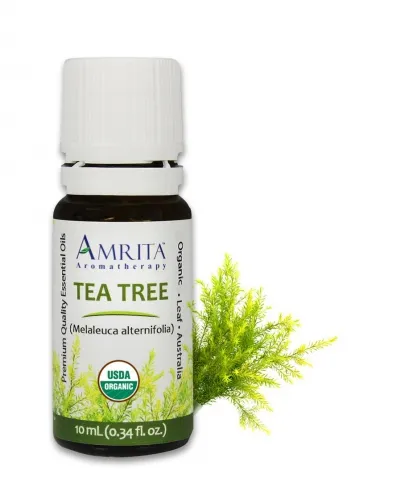 Amrita Aromatherapy - EO4911 - 10ml Essential Oils Tea Tree Certified Organic 10ml