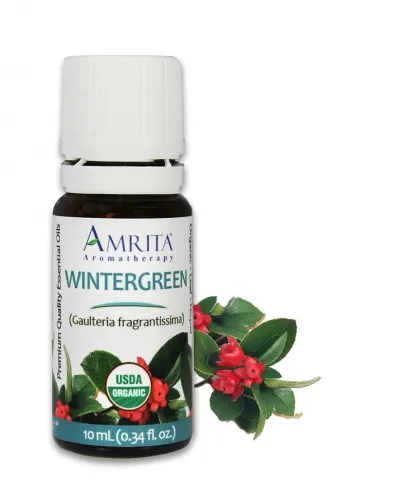 Amrita Aromatherapy - EO5151-10ml - Essential Oils - Wintergreen