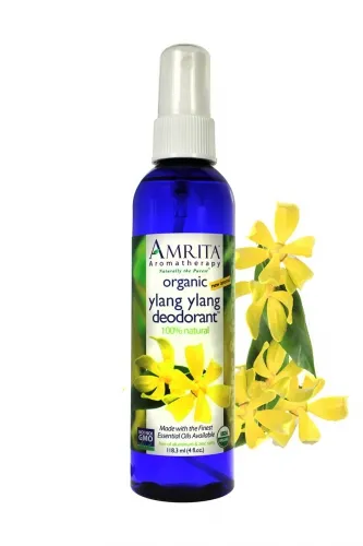 Amrita Aromatherapy - PC43-120 - Deodorant - Organic Ylang Ylang
