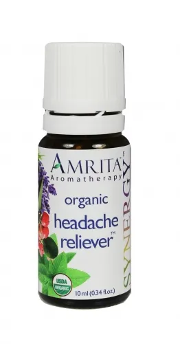 Amrita Aromatherapy - SYN314-10ml - Synergy Blends - Headache Reliever Organic