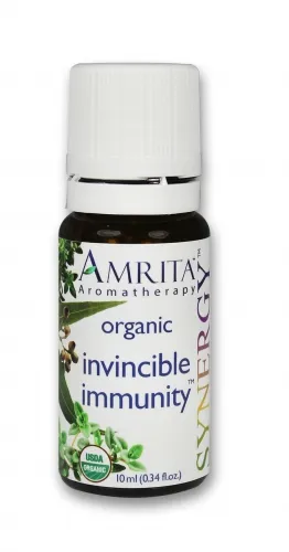Amrita Aromatherapy - SYN330 - 10ml Synergy Blends Invincible Immunity Organic 10ml