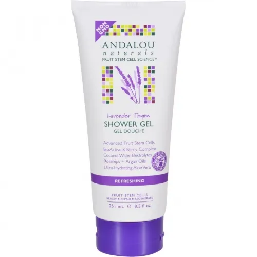 Andalou Naturals - 509020 - 1599547 - Shower Gel -  Thyme Refreshing - 8.5 fl oz