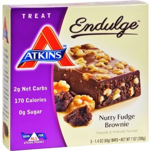 Atkins - From: 3107528 To: 3107542 - 922716 Endulge Bar Chocolate Caramel Mousse 5 Bars