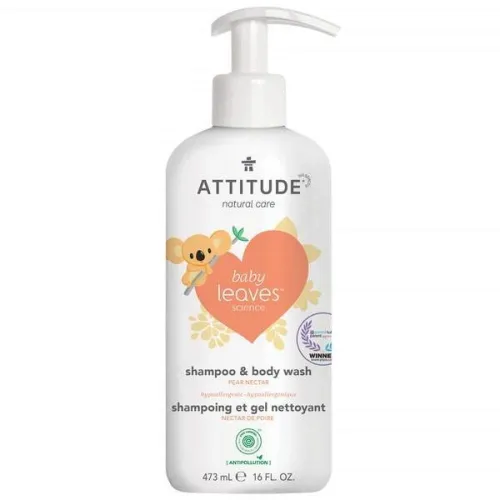 Attitude - KHLV00336451 - 2-in-1 Shampoo Foam Pear Nectar