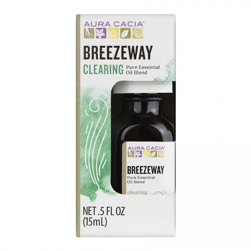 Aura Cacia - 199192 - Breezeway Essential Oil Blend, Boxed