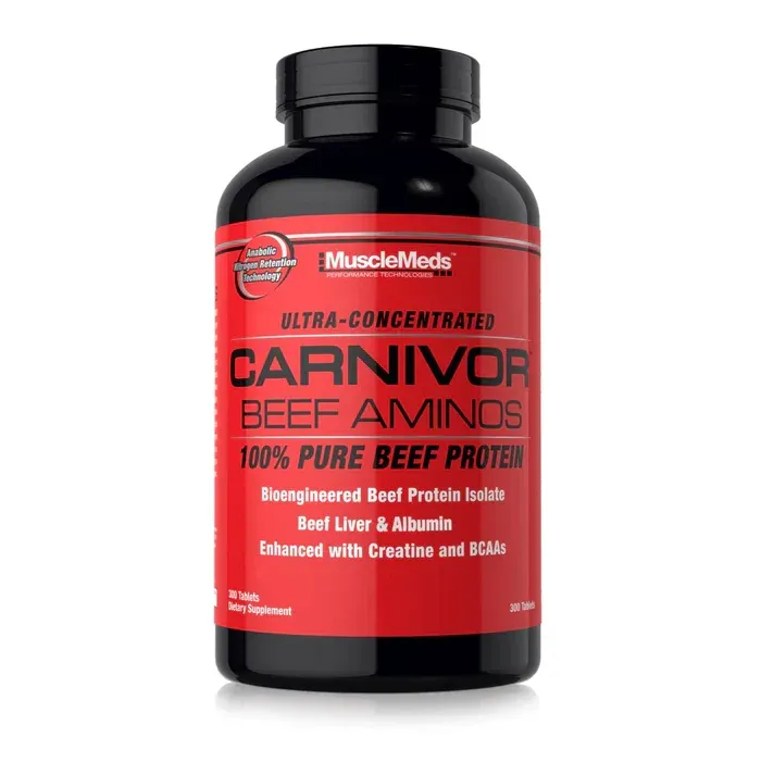 Musclemeds Carnivor Beef Aminos - 300 Tablets