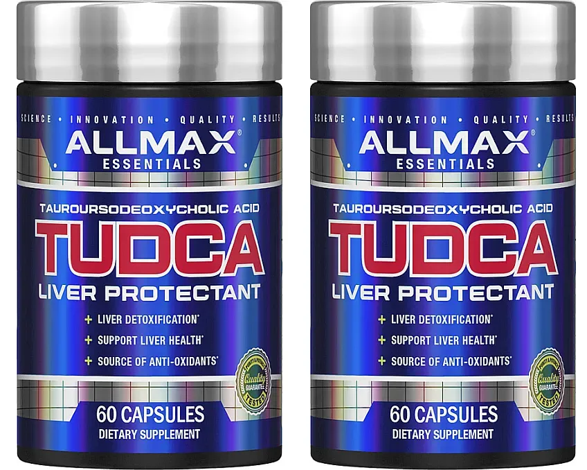 Allmax Nutrition Tudca - 2 X 60 Cap Btls Twinpack