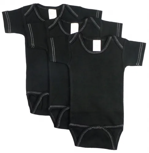 Bambini Layette Infant Wear - From: 0010BLWS3-NB To: 0010BLWS5-NB - -BLIBambini Black Onezie