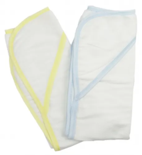 Bambini Layette Infant Wear - From: 021-BLUE--021-YELLOW To: 021-PINK--021-YELLOW - BLI Bambini Infant Hooded Bath Towel (pack Of 2) One Size