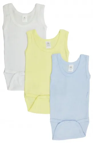 Bambini Layette Infant Wear - From: 107L To: 107S - BLI Boys Tank Top Onezies