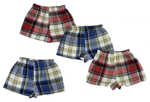 Bambini Layette Infant Wear - From: 227_227_M To: 227_227_S  BLI   Infant Boxer Shorts   4 Pc Set