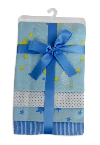 Bambini Layette Infant Wear - From: 3211B To: 3211P - BLI Bambini Four Pack Receiving Blanket