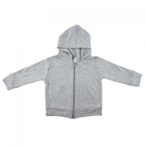 Bambini Layette Infant Wear - From: 417GL To: 417GS - BLI Bambini Heather Grey Hoodie