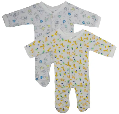 Bambini Layette Infant Wear - 515BL1B1-BLI - Bambini Terry Sleep & Play
