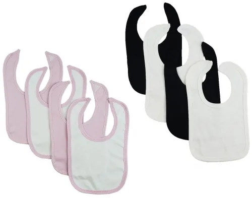 Bambini Layette Infant Wear - From: CS_0144 To: CS_0147 - BLI 8 Baby Bibs One Size