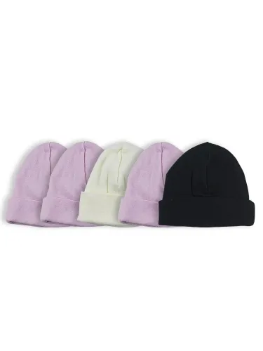 Bambini Layette Infant Wear - From: LS_0531 To: LS_0532 - BLI Bambini Girls Baby Cap (pack Of 5) One Size