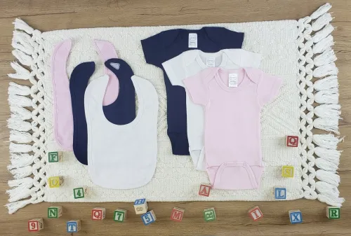 Bambini Layette Infant Wear - From: LS_0576L To: LS_0580S - BLI Bambini 6 Pc Layette Baby Clothes Set Large