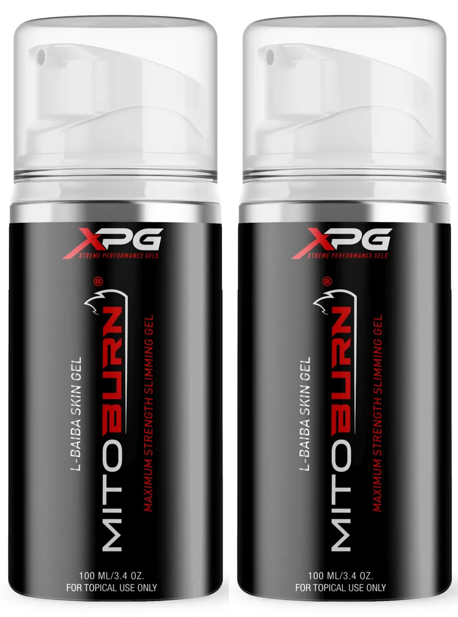 Xpg Xtreme Gels Mitoburn Gel - 2 X 100 Ml Bottles Twinpack