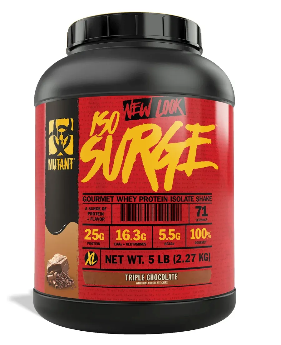 Mutant Iso Surge Whey Isolate Protein Chocolate (Triple Chocolate) - 5 Lb