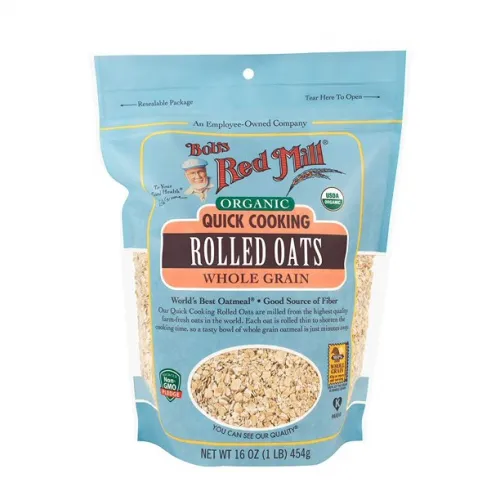Bobs Red Mill - From: 234172 To: 234173 - Bob's Red MillOats & Oatmeal Organic Quick Rolled Oats. resealable bag