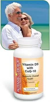Botanic Choice - SC04 VIDC 0030 - Vitamin D3 With Coq10