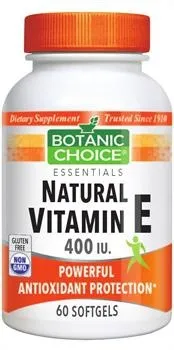 Botanic Choice - VC06 VTEN 0060 - Natural Vitamin E 400 Iu