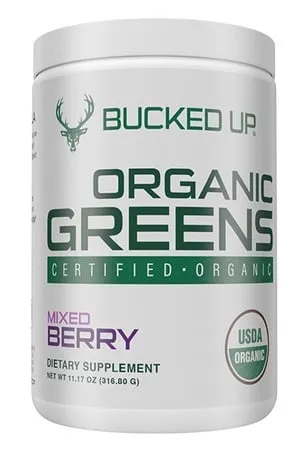 Bucked Up Organic Greens  Mixed Berry - 30 Servings