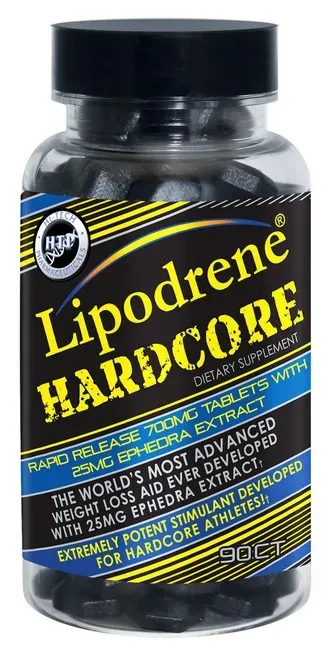 Hi Tech Pharmaceuticals Lipodrene Hardcore - 90 Tab *Paypal Cannot Be Used For This Item
