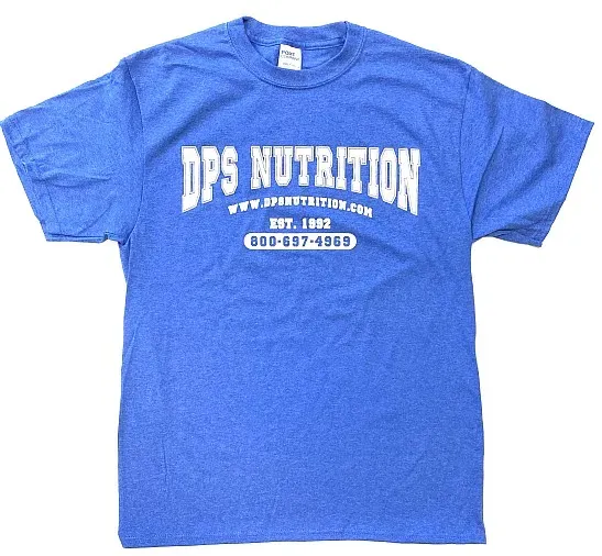 Dps Nutrition T-Shirt Heather Royal Blue - Xl