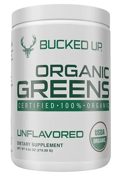 Bucked Up Organic Greens Unflavored - 30 Servings