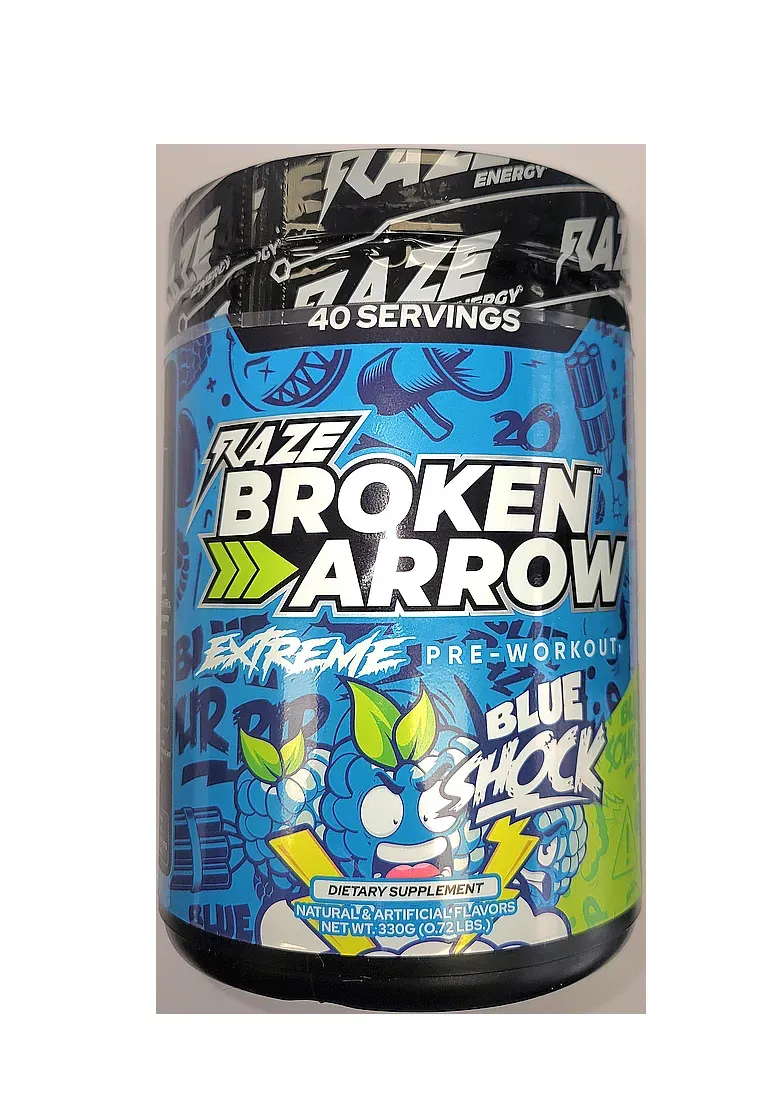 Repp Sports Broken Arrow Blue Shock - 20/40 Servings