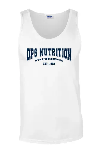 Dps Nutrition Tank Top White - Medium