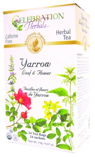 Celebration Herbals - 275194 - Yarrow Leaf & Flower Tea Organic