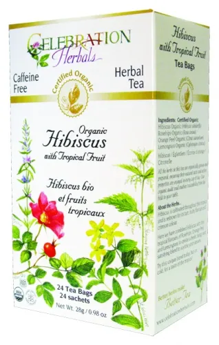 Celebration Herbals - 2755147 - Hibiscus w/Tropical Fruit Org