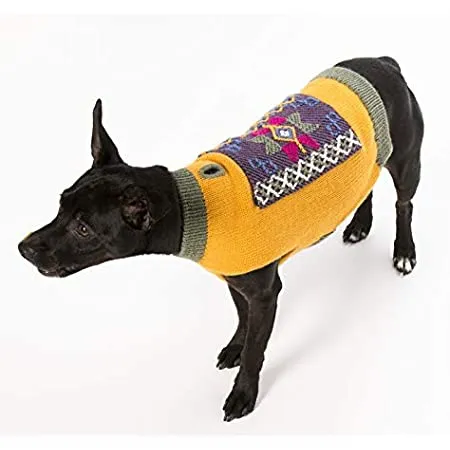 Chews Happiness - From: HUG-SUN-L To: HUG-SUN-S - Happiness Hugs Handcrafted Yak Down Dog Sweater