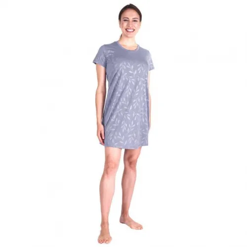 Cool-jams - T3479-LL - Womens Moisture Wicking Scoop Neck Nightshirt/Cover-Up, Lavender-Le