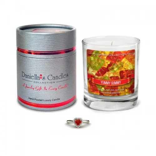 Daniellas Candles - CC100121-SM - Yummy Gummy Jewelry Candle