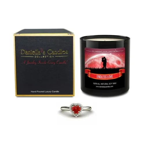 Daniellas Candles - From: HC100105-E To: HC100105-N - Endless Love Jewelry Candle