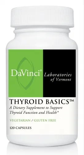 DaVinci - 0200840.120 - Thyroid Basics&trade; - Bottle of 120