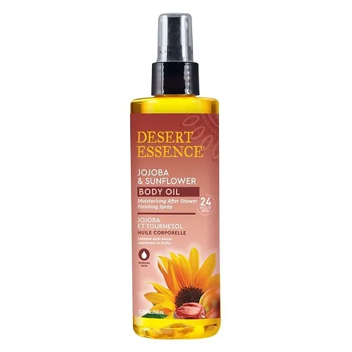 Desert Essence - From: 234430 To: 234432 - Body Care Jojoba & Sunflower Body Oil After Shower Finishing Sprays