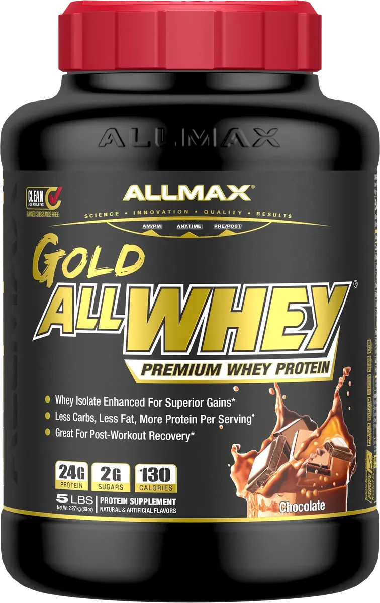 Allmax Nutrition Allwhey Gold Chocolate - 5 Lb