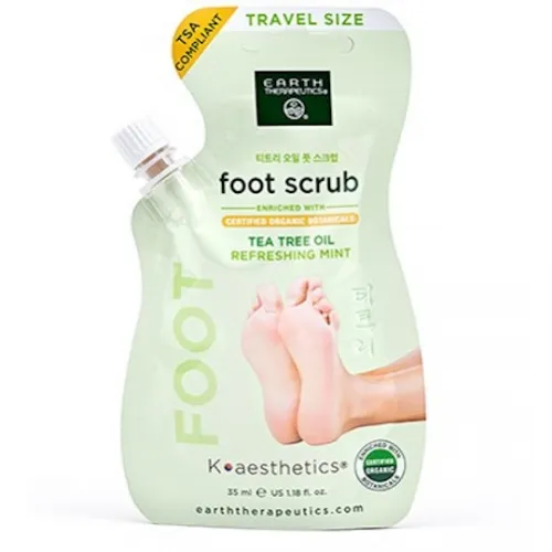 Earth Therapeutics - 235964 - Foot Therapy Mint Foot Scrub Travel Pouch